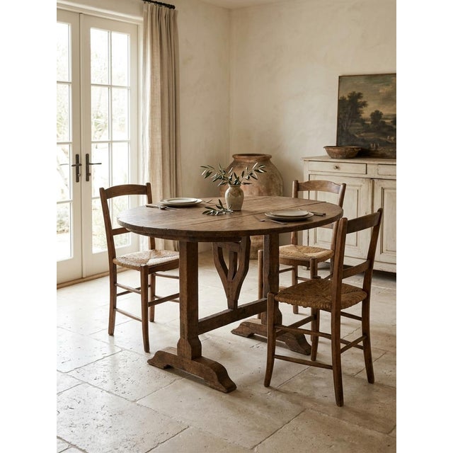 Late 19th Century French Vendange Wine Tasting Tilt-Top Table For Sale In Los Angeles - Image 6 of 6