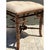 Wood Vintage Faux Bamboo Wood Low Stool For Sale - Image 7 of 12