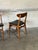 Teak Dining Chairs With Black Leatherette Seats Set of 4 Danish Mid-Century Modern 1960s For Sale - Image 12 of 13