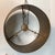 Late 20th Century Burnished Brass Bronze Metal Drum Hanging Pendant Light For Sale - Image 5 of 12
