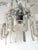 Mid 20th Century Mid 20th Century Modern Restored Mid Century Five Arm Crystal Chandelier For Sale - Image 5 of 7