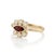Dainty Garnet Marquise Ring | Deep Red Gemstone Engagement Ring, | January Birthstone Gift Us 7 For Sale - Image 4 of 4