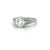 This gorgeous Art Deco Engagement Ring by C.D. Peacock boasts a circular brilliant cut diamond weighing 2.17 carats with I...