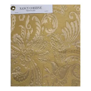 20 Yards Modern Nancy Corzine Andrea Matelassé Fabric in Butter Yellow