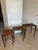 Set of 3 1930s Carved Burr Walnut Nesting Tables For Sale - Image 12 of 12