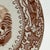 Farmhouse Antique Brown Transferware Small Plate Country Landscape Scene For Sale - Image 3 of 5