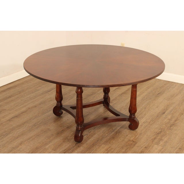 Ethan Allen British Classics Collection Round Dining Table Chairish