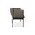 Sepal Chairs with Black Steel Frames and Fiord Upholstery from Kvadrat by Luca Nichetto for Wendelbo, Set of 4 For Sale - Image 9 of 12
