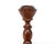 Geoorgian Revival Bobbin Turned Mahogany Candlesticks, 1800s, Set of 2 For Sale - Image 4 of 6