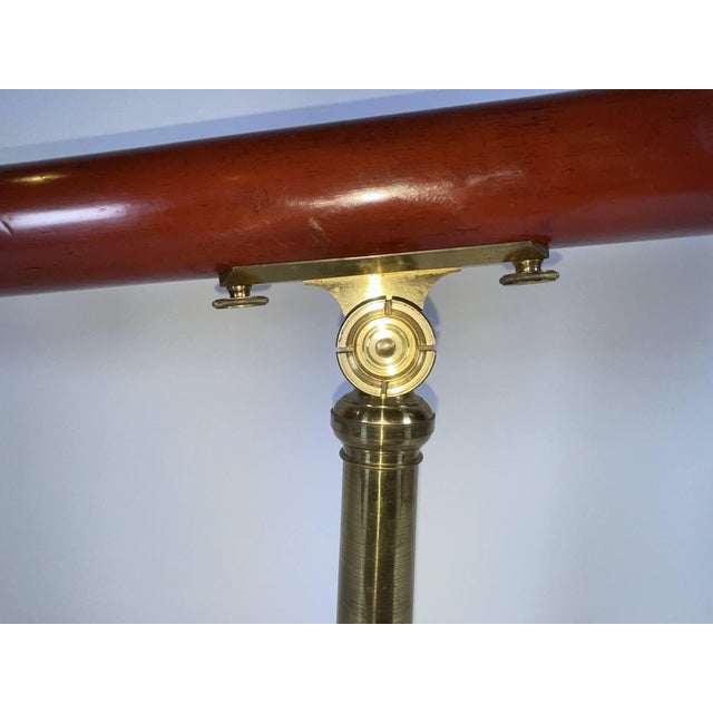 Brown Dollond of London Telescope on Tripod For Sale - Image 8 of 11