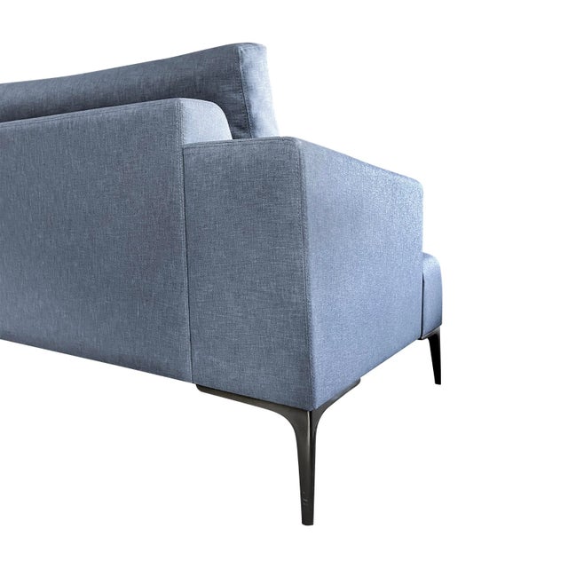 2010s Holly Hunt Modern Spear Sofa For Sale - Image 5 of 11