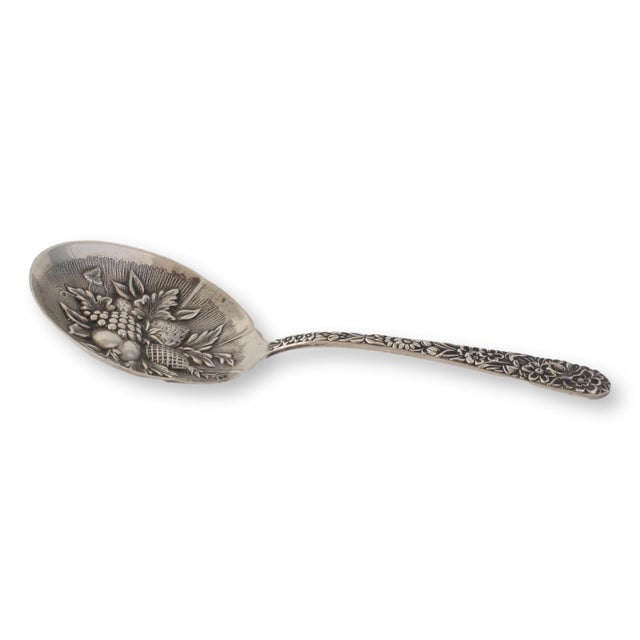 Mid 20th Century Midcentury Sterling Silver Bon Bon Spoon For Sale - Image 5 of 6