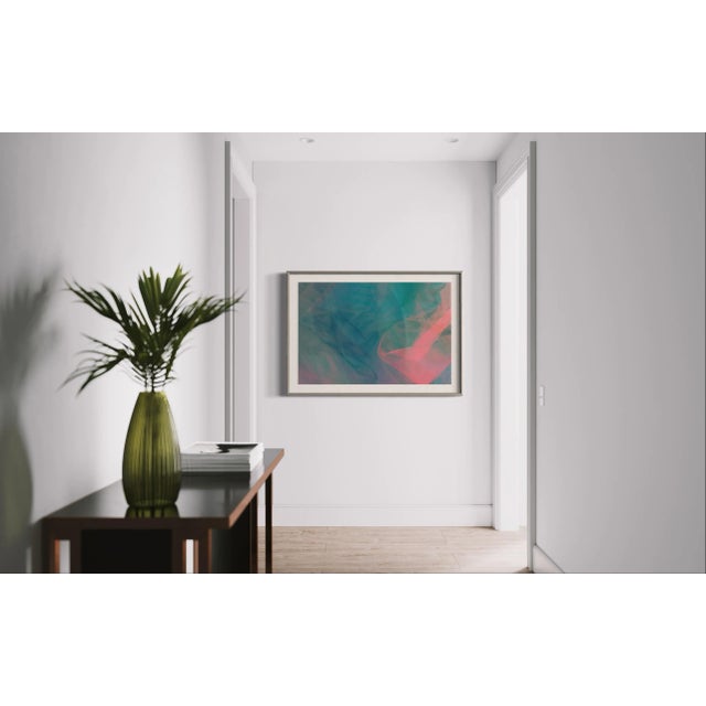 Abstract Contemporary Photography Abstract - Pieces of Fabric #2 36" X 24" For Sale - Image 3 of 3