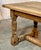Wood Bleached Oak Farmhouse Dining Table, 1925 For Sale - Image 7 of 18