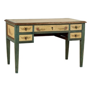 Vintage Italian Painted Desk For Sale