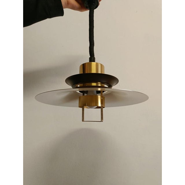 Vintage Danish Pendant Light, 1950s For Sale - Image 6 of 7