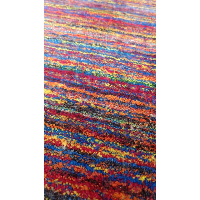 1960s Colorful Wall Rug, 1960s For Sale - Image 5 of 8