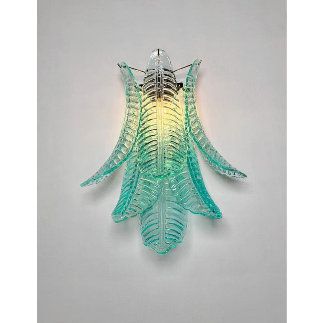 Metal Italian Murano Sconces, 1990s, Set of 4 For Sale - Image 7 of 18