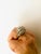 Silver Kenneth Jay Lane Bombé Cocktail Ring, Circa 1990s, Size 6.5 For Sale - Image 8 of 14