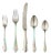 Mepra Dolce Vita 5-Piece Flatware Set, Pewter Champagne For Sale