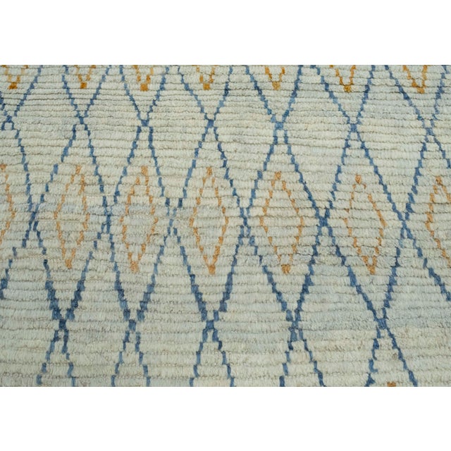 Turkish Tulu Handmade Rug 8'5" x 10'9" #18685 For Sale In Houston - Image 6 of 8