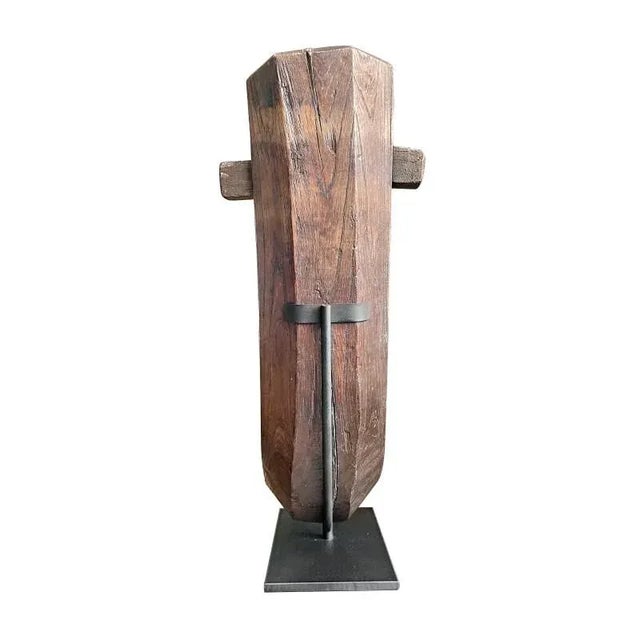 Japanese Antique Japanese Edo Ebisu Jizaikagi For Sale - Image 3 of 6