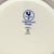 Late 20th Century Set of 4 Vintage French Limoges Porcelain Salad Plates, Floral Design, 7.75" For Sale - Image 5 of 6
