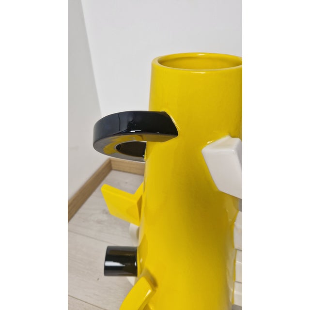 Mid-Century Modern Vase Model A from the ABC Collection Series by Alessandro Mendini for Studio Superego, 1990s For Sale - Image 3 of 14