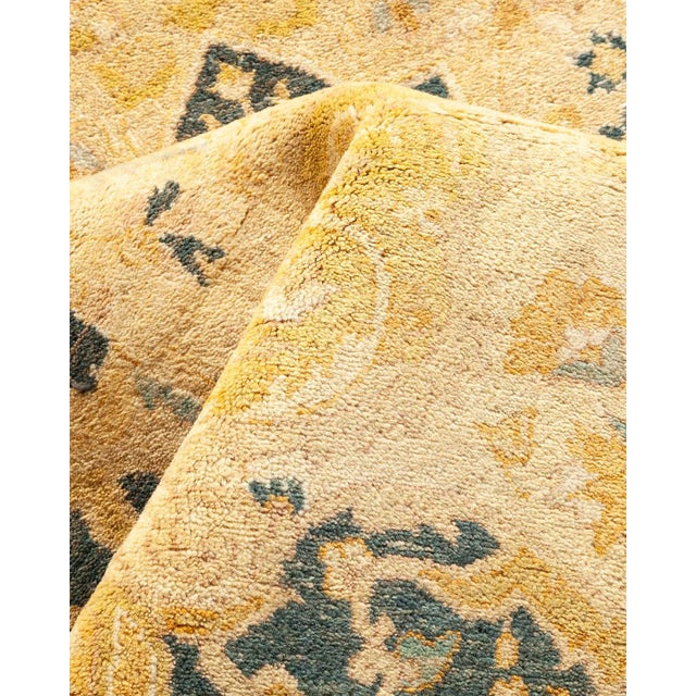 Textile Mogul, One-of-a-Kind Hand-Knotted Area Rug - Ivory, 8' 1" x 9' 10" For Sale - Image 7 of 8