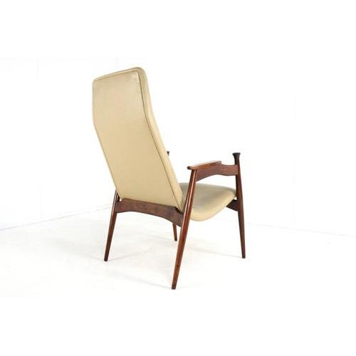 Brown Mid-Century Armchair Rozenburg, 1970s For Sale - Image 8 of 16