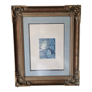 1960s Alvarez Signed Etching