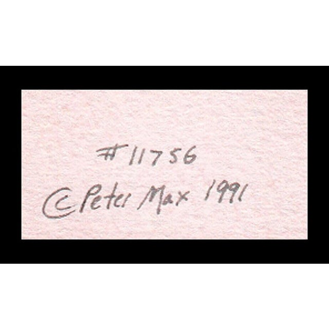 1990s 1990s Pop Art Universe, Peter Max For Sale - Image 5 of 5