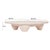 Ecru Athen Nude Faux Stone Coffee Table For Sale - Image 8 of 9