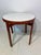 1970s Italian Red Lacquered Wooden Breakfast Table and Chairs by Gianfranco Frattini, 1975, Set of 5 For Sale - Image 5 of 16