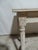 Antique White Swedish Gustavian Style Island Table For Sale - Image 8 of 12
