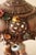 Capodimonte Vintage Italian Capodimonte Porcelain Lamp With Pierced Shade For Sale - Image 4 of 11