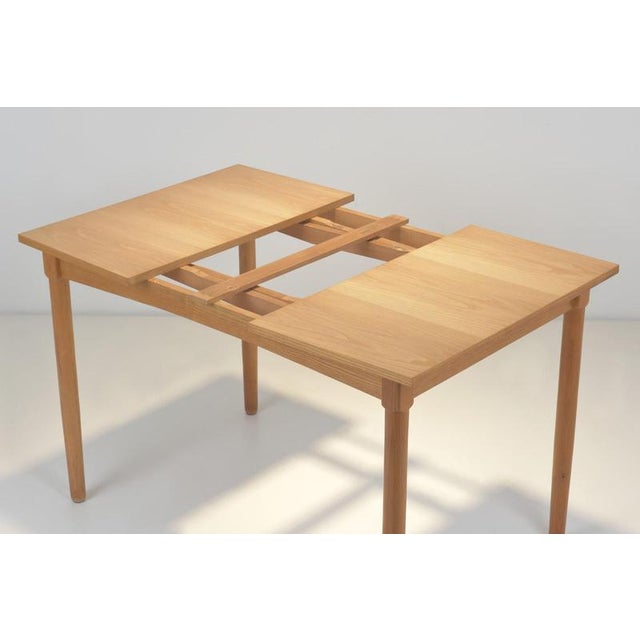 Wood Extending Table in Ash Wood by Charlotte Perriand, 1960 For Sale - Image 7 of 10