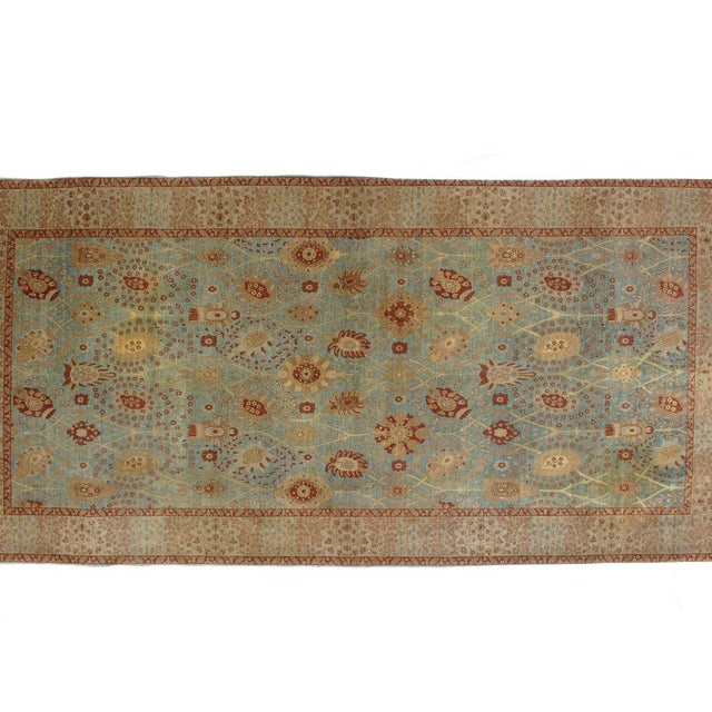 Wool pile genuine hand made very fine vintage Hereke -