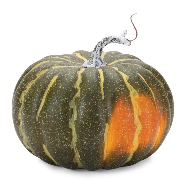 Bring the spirit of fall to your home with the Foam Pumpkin Decor set. Featuring festive orange and green tones, these...