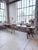 Trestle Farm Table and Benches, 1950s, Set of 3 For Sale - Image 17 of 18