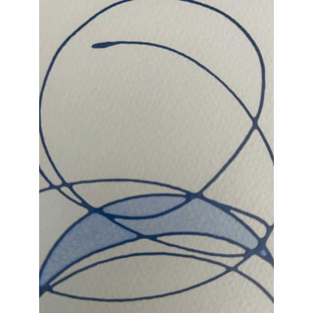 Abstract Watercolor by Kayce Hughes For Sale - Image 3 of 6