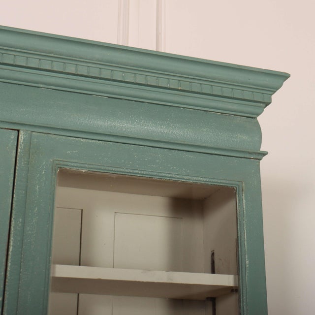 Green Scottish Oak Kitchen Cabinet, 1890s For Sale - Image 8 of 13