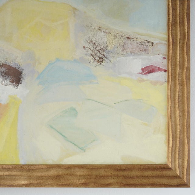20th Century Abstract Expressionist Landscape Original Painting by Linda Kolar (D. 2020) For Sale - Image 10 of 13