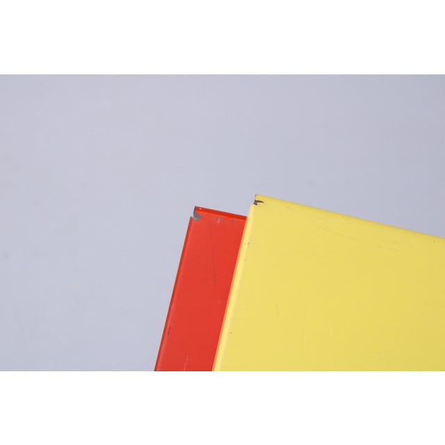 Modular Metal Wall Rack by A.D. Dekker for Tomado, 1950s, Set of 13 For Sale - Image 12 of 18