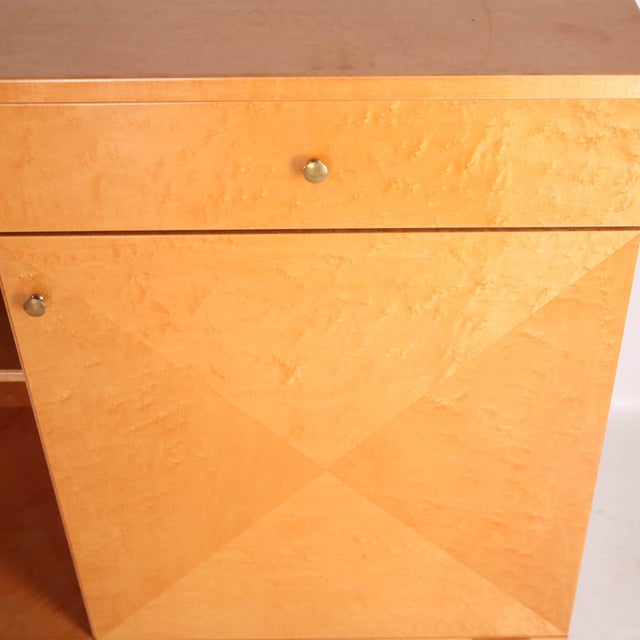 Speckled Maple Buffet, 1970s For Sale - Image 10 of 18