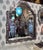 Vintage Mother-of-Pearl Inlay Contemporary Mirror For Sale - Image 4 of 7