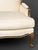French Louis XV Style Cream Upholstered Bergeres, Pair For Sale - Image 3 of 8