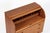 Wood Mid Century Swedish Teak Rolltop Secretary Desk by Egon Ostergaard For Sale - Image 7 of 13