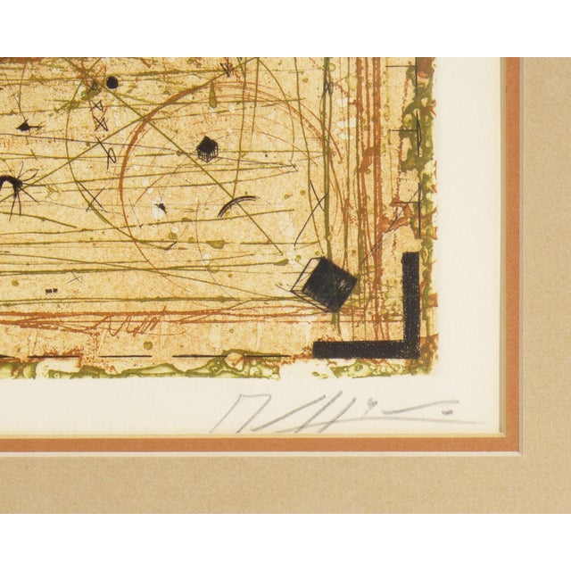 Abstract “La Chambre D'Elizabeth” Abstract Etching by Georges Dussau For Sale - Image 3 of 8