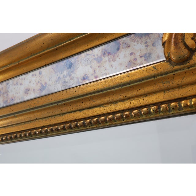 20th Century Baroque Gilt Mirror by Deknudt, Belgium, 1960s For Sale - Image 11 of 13